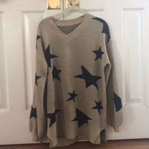Sweater with stars